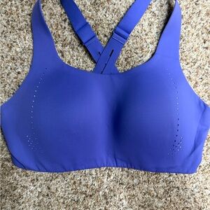 Lululemon High Impact Purple Sports Bra with Racerback Design